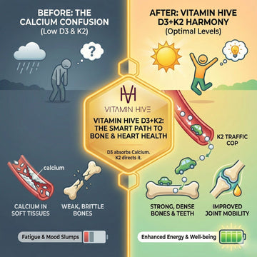 The "Perfect Pair" for your health, Vitamin D3 and K2